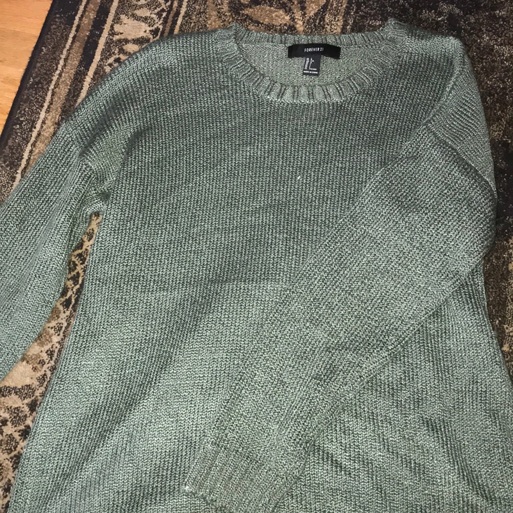 Green Sweater